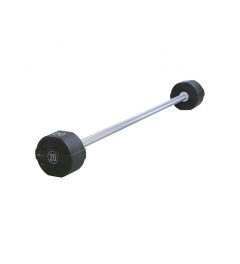 Lifemaxx PU straight barbell