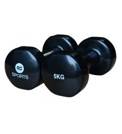 Vinyl dumbells 2 x 5.0 kg