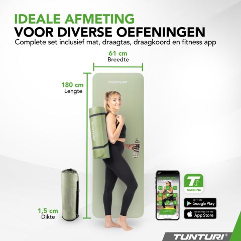 Tunturi Fitnessmat Pro kopen? l
