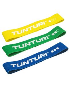 Tunturi Weerstandsbanden set l textiel l 3 sterktes
