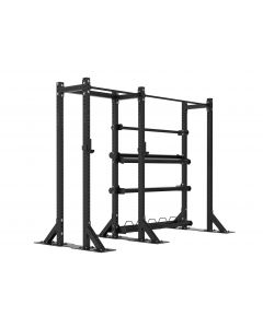 Crossmaxx® Rig XL half-rack model S2 + Baseplate