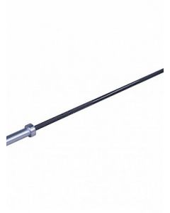 Crossmaxx Olympic comp bar 220cm black/chrome spring steel
