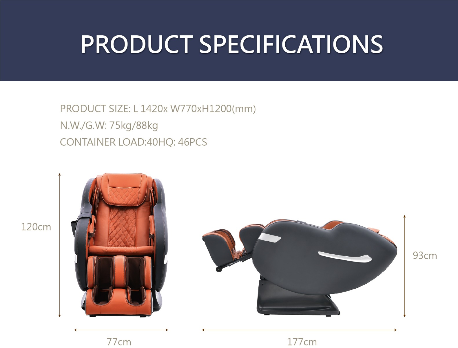 Tchair TC-395 Massagestoel